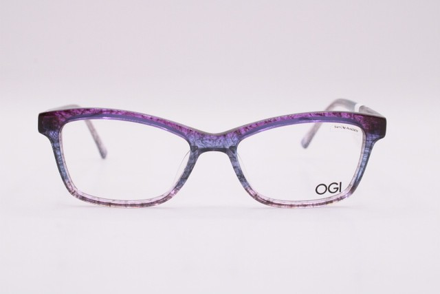 NEW OGI HERITAGE 9124/2272 BLUE PURPLE MARBLE AUTHENTIC EYEGLASSES 48-17 gallery