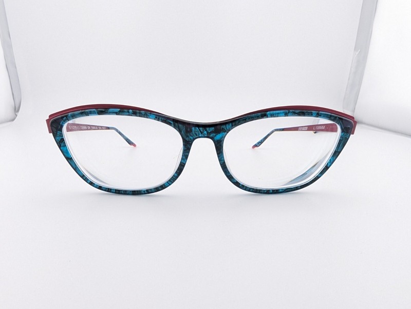 Steve Madden Eyeglasses, Frames Only, TWIRLSS Teal Multi, 51-16-135, Plastic gallery