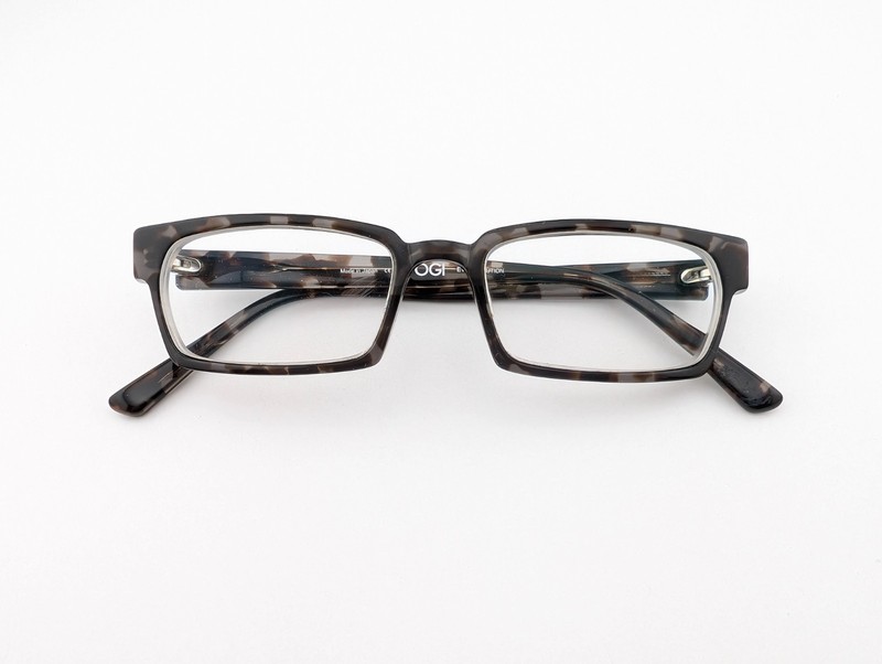 OGI Evolution Eyeglasses, Frames Only, 3103/449 Grey Chop, 51-17-140, Japan