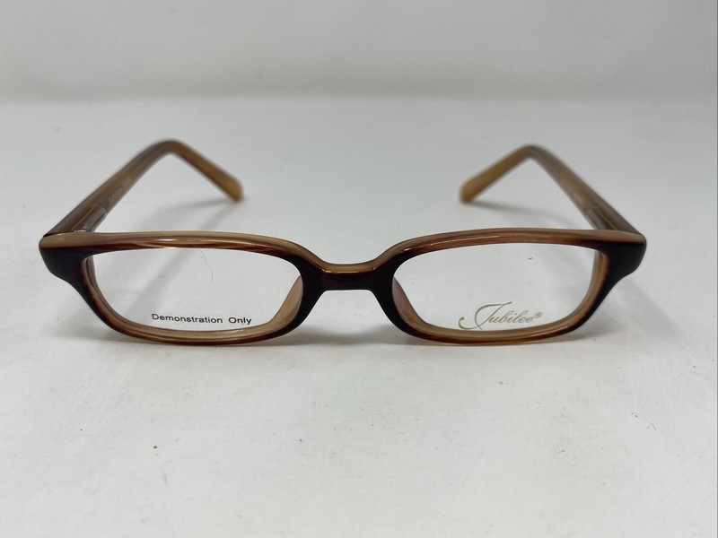 Jubilee 5698 BROWN 42-17-125 Brown Mix Plastic Full Rim Eyeglasses Frame P598