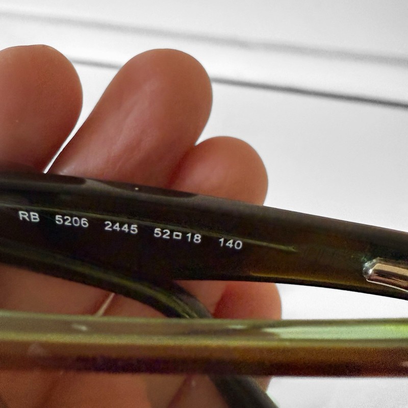 Ray-Ban Eyeglasses Frames w/Case RB 5207 2445 5218 140 gallery