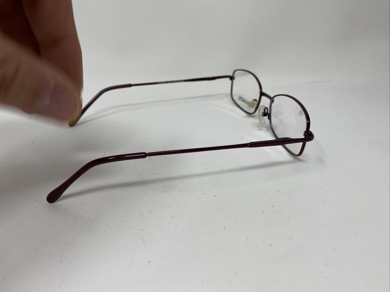 PARADE EYEWEAR 1602 Cranberry Red 51/17/135 FLEX HINGE EYEGLASSES KA78 gallery