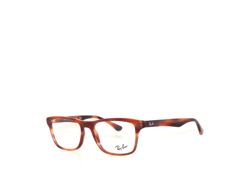 Ray Ban RX5279 5774 53 Pink Brown Horn Eyeglasses Rayban 5279
