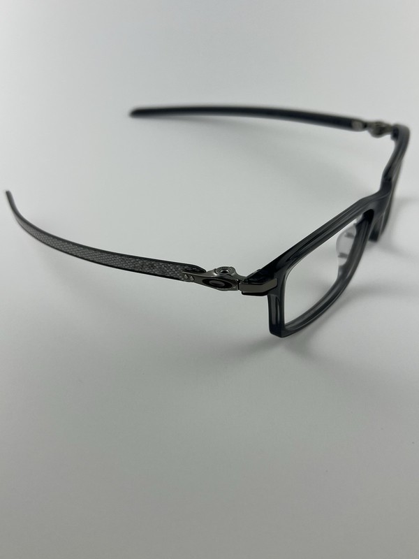 Oakley Pitchman Carbon Rx Grey Smoke Eyeglass Frame Only OX8092-0353 53-18 gallery
