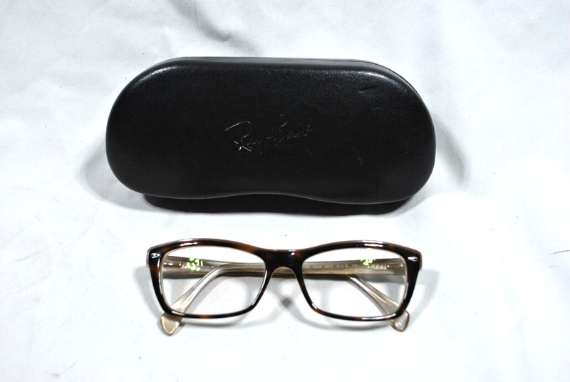 Ray-Ban RB 5255 5075 TORTOISE BEIGE 51-16-135 Eyeglasses w/ Case *FREE SHIPPING*