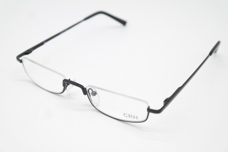 CRH 0-2991 Black Half-Rim Eyeglasses New gallery