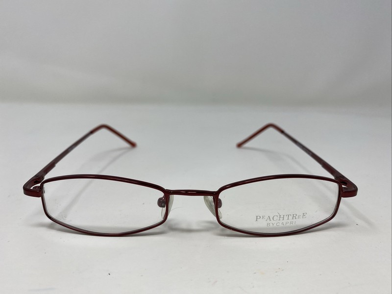 CAPRI PEACHTREE 7725 Burgundy 46-19-135 Metal Full Rim Eyeglasses Frame DC62