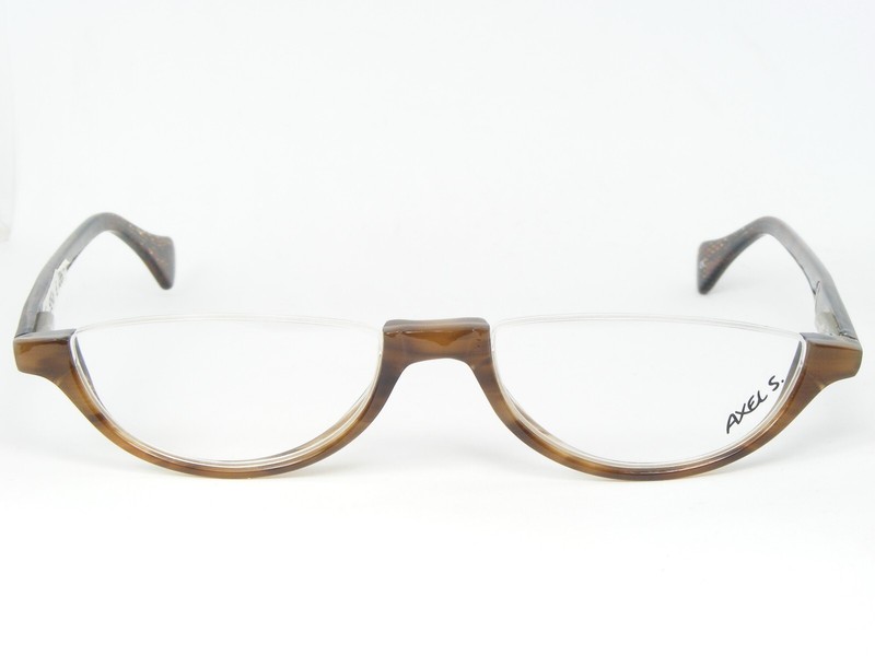 AXEL S. AX1049 400 BROWN TAN EYEGLASSES GLASSES FRAME 48-16-140mm Germany gallery