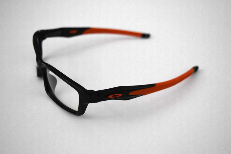 Oakley Crosslink Polished Black Frame OX8027-1153 53-17-140 Eyeglasses gallery