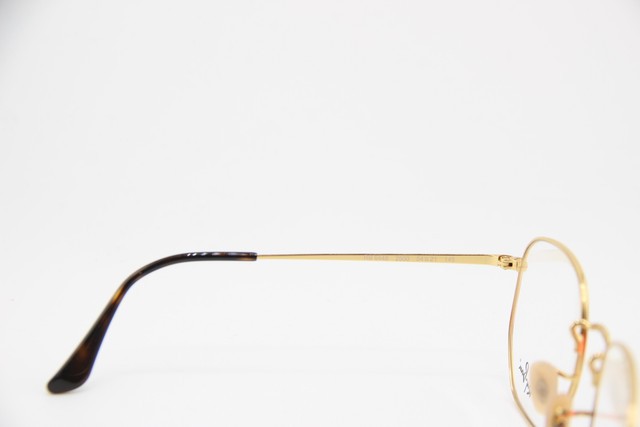 NEW RAY-BAN RB 6448 2500 GOLD HAVANA GUNMETAL AUTHENTIC EYEGLASSES 54-21 gallery