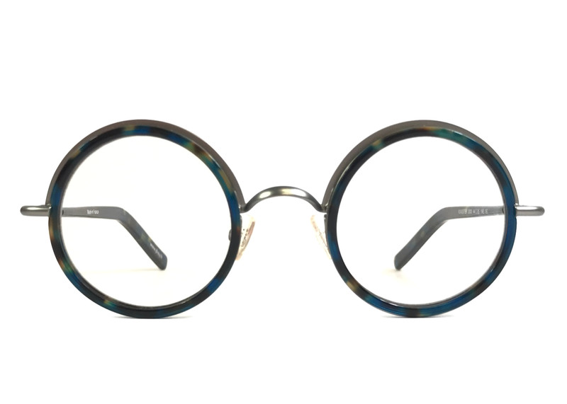 J.F. Rey Eyeglasses Frames ROADSTER 2003 Blue Demi Matte Gunmetal 44-25-148