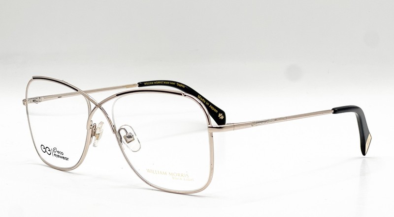 WILLIAM MORRIS BLACK LABEL SOPHIA C1 BLACK AUTHENTIC EYEGLASSES 54-16