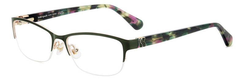 KATE SPADE KS-MARNIE-2/G Eyeglasses Eye Glasses GREEN 1ED Authentic New 50mm Wom