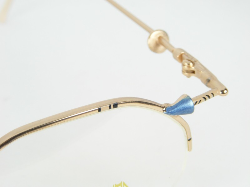 GOLDEN GATE by ARGENTA 905 003 GOLD /BLUE EYEGLASSES GLASSES FRAME 48-20-135mm gallery