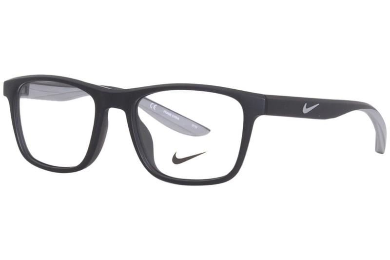 NEW KIDS NIKE 5042 001 Matte Black Eyeglasses with Nike Case 47/16/135