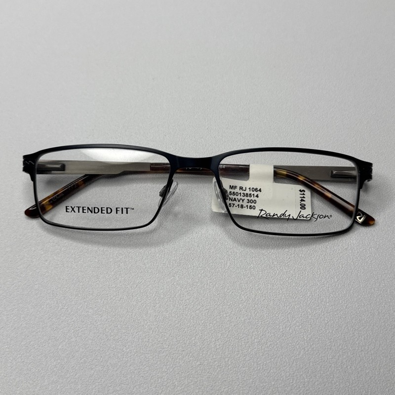 Randy Jackson 1064 Zylowear 300 57[]18 150 Navy Eyeglasses GG22 gallery