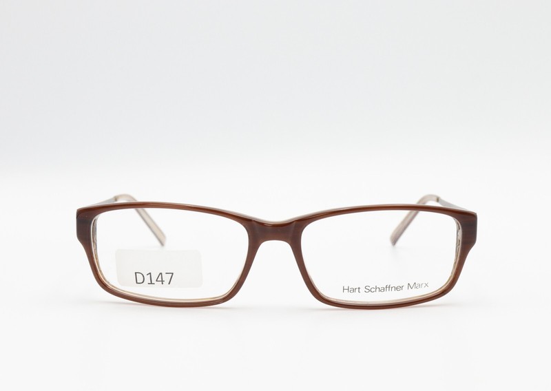 HART SCHAFFNER MARX 918 in Tortoise 53-16-135 Eyeglass Frames Flex Hinges D147A gallery