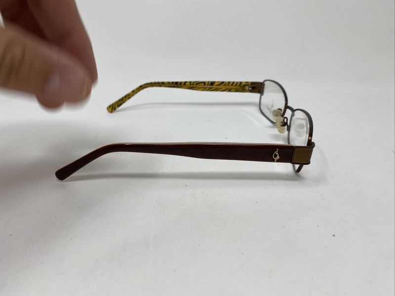 BABY PHAT MOD 147 MATTE BROWN 53/17/135 FULL RIM EYEGLASSES FRAME U166 gallery