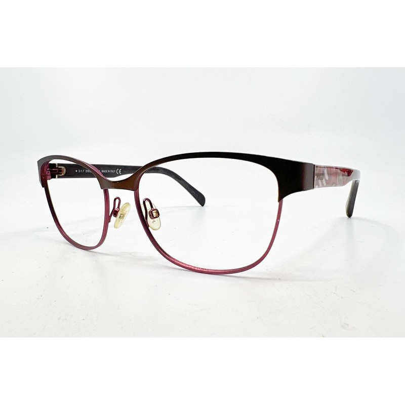 Emilio Pucci EP 5016-3 050 Womens Eyeglasses Frames Burgundy Pattern 53-16-135
