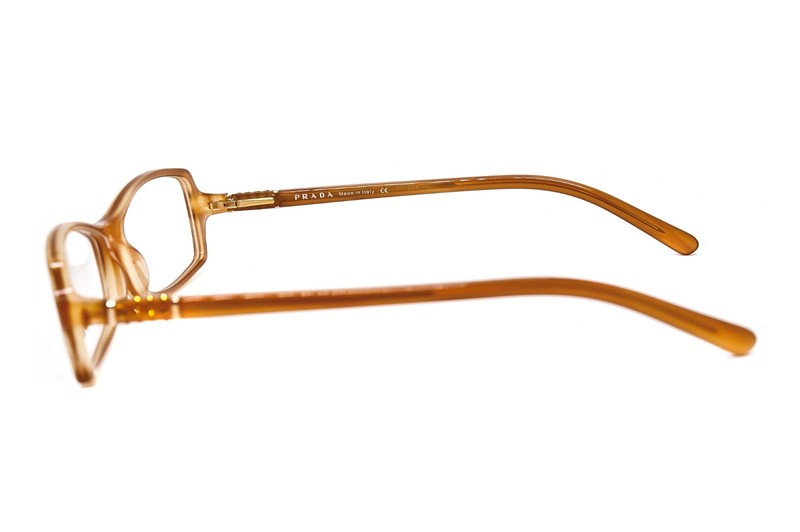 PRADA VPR 20G 777-1O1 Color Stones Light Havana small size 51/15/135 Eyeglasses gallery