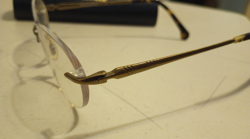 Brooks Brothers BB1023 1641 Eyeglasses Frame 54[]17 145 Antique Brass FREE SPARE gallery