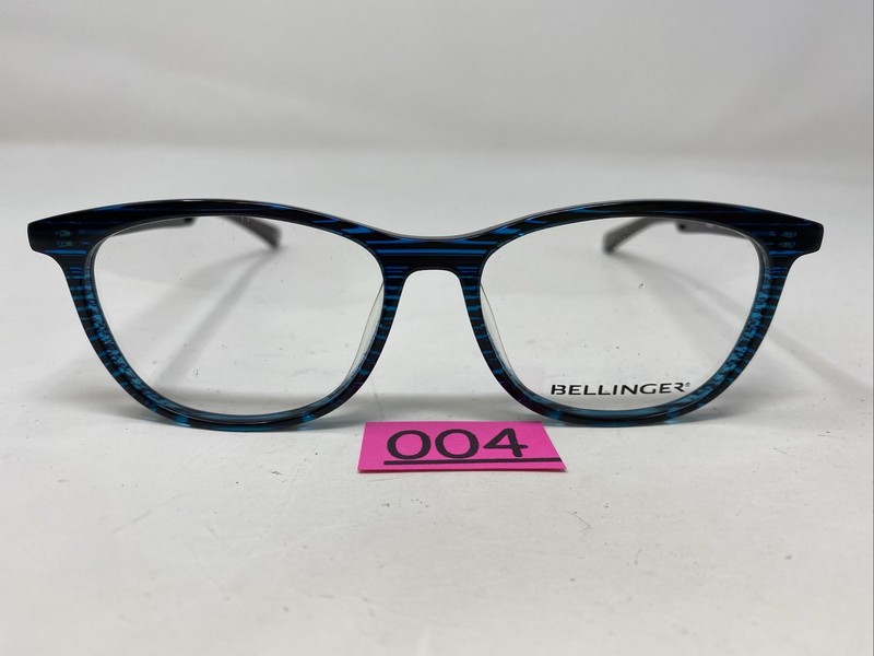 BELLINGER Denmark Soul C.405 51-16-140 Blue/Black Full Rim Eyeglasses Frame 004 gallery