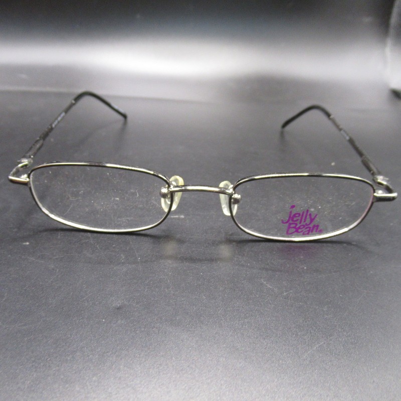 Jelly Bean JB-119 I-Dealoptics Eyeglass Frames 45-18-135 SGY Full Rim Metal