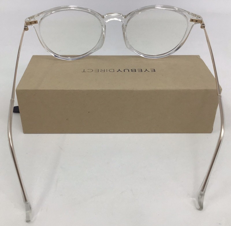 Eyebuydirect Amity 51-19-145 C4 Clear Plastic Eyeglasses FRAMES ONLY D10 gallery