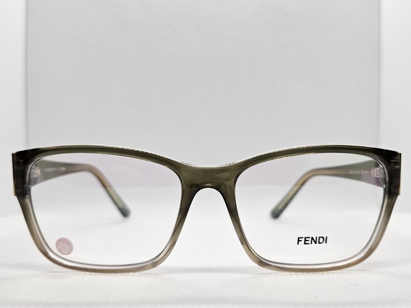 FENDI F973 973 303 Green Fade Womens Eyeglasses 52-16-135 Frames M:02
