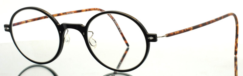 LINDBERG n.o.w. 6508 K204/P10 Black Tortoise Unisex Eyeglasses 44-23-150 B:38