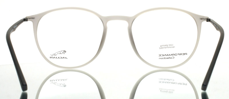 JAGUAR 36808 6500 Frosted Grey Mens Round Full Rim Eyeglasses 51-19-140 B:44 gallery