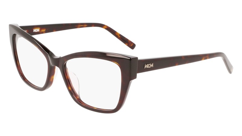 NEW MCM 2723LB 242 Dark Tortoise Eyeglasses 55mm with MCM Case