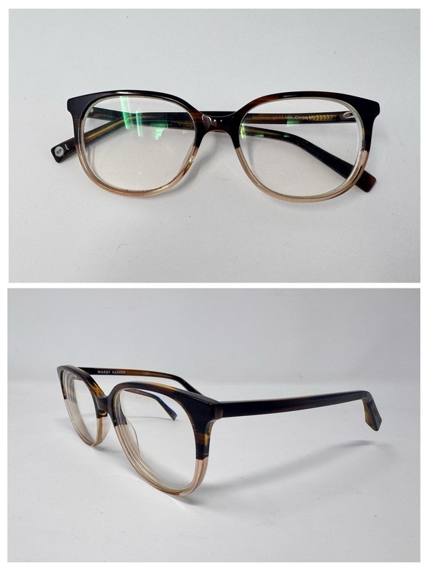 Warby Parker Laurel 615 Eyeglass Frames Only 52-17-140 Brown Tortoise