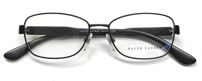 Ralph Lauren RL5088 9038 Eyeglasses Glasses Matte Black Silver 51-15-140 No Case