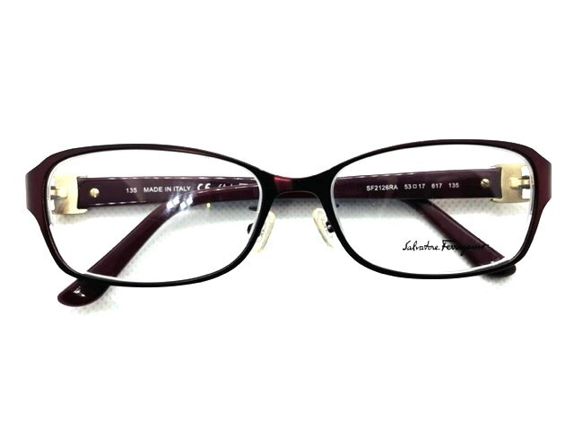 SALVATORE FERRAGAMO SF 2126RA 617 Matte Bordeaux Women Eyeglasses 53mm 17 135 gallery