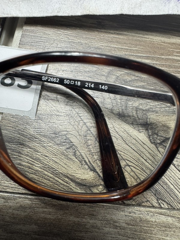 Salvatore Ferragamo SF2662 214 Brown Flex Eyeglasses Frame Italy 50-18 gallery