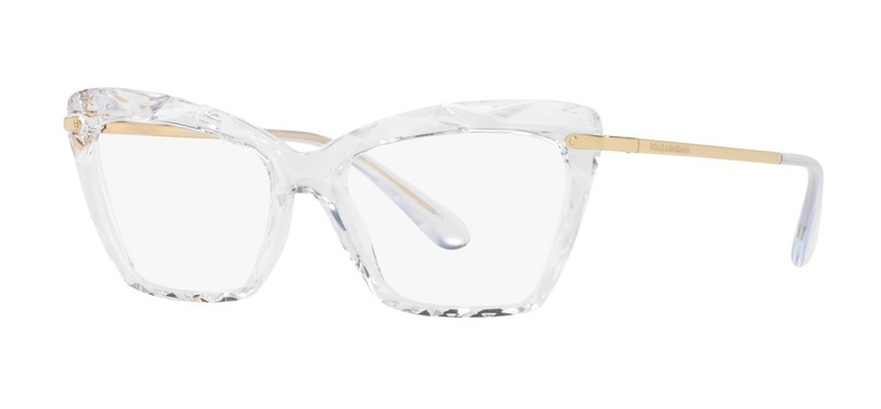 Dolce & Gabbana FACED STONES DG 5025 Crystal (3133) Eyeglasses