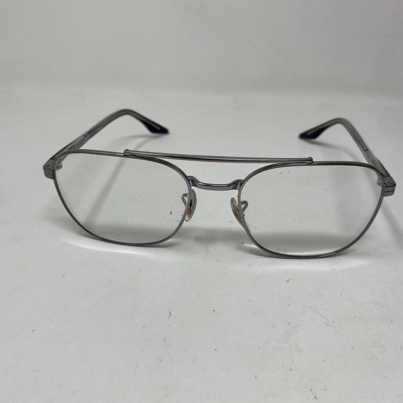 Ray-Ban RB6485 2502 55-19-145 Gunmetal Black Clear Eyeglasses PC99