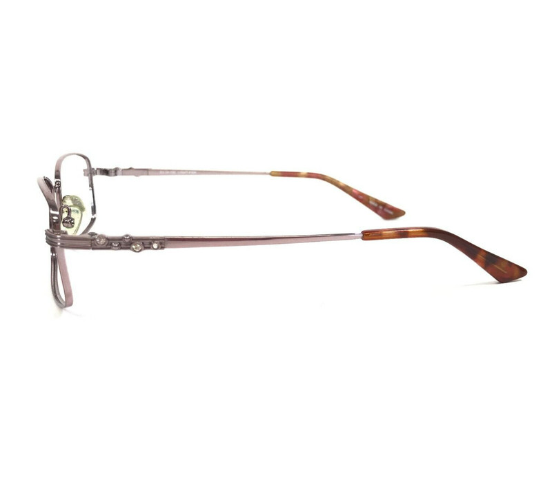 Bulova Eyeglasses Frames FOXTOWN LIGHT PINK Rose Gold Wire Rim 53-16-135 gallery