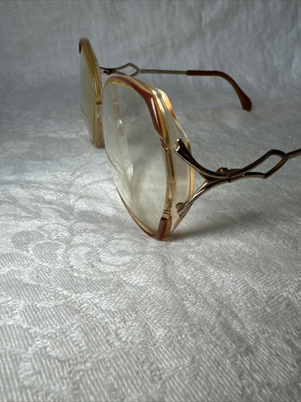 Metzler Glasses Women’s Frames Only Germany 70’s 80’s 5890 120 439 Vintage