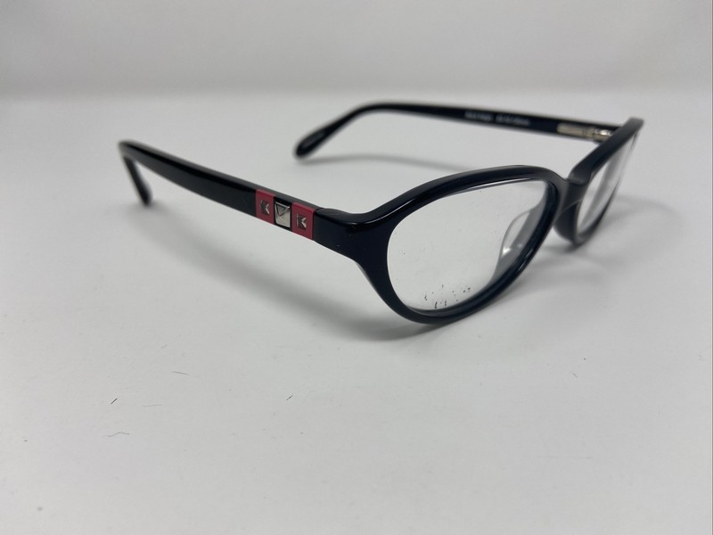 Rough Justice Eyeglasses Frames Foxy 53-16-135 Black Magic Black Full Rim CR81 gallery