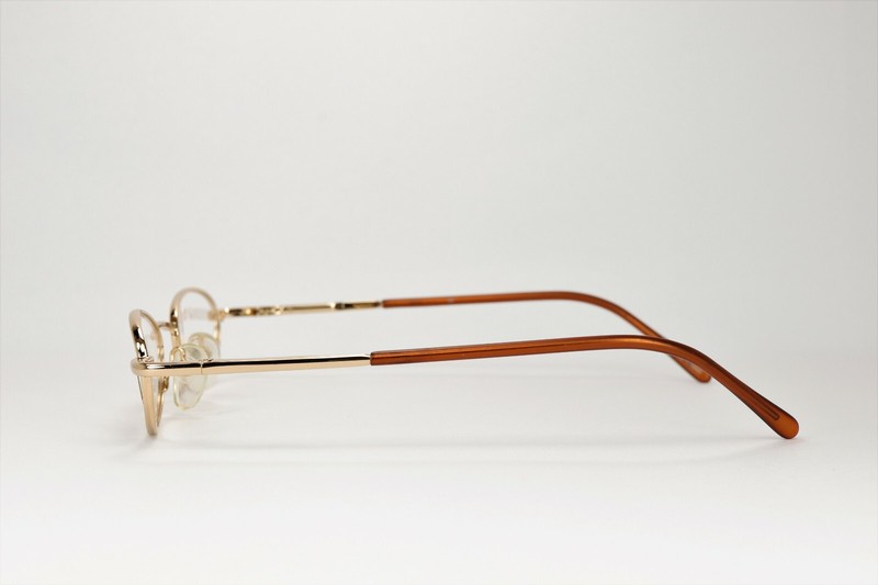 KIDCO Minnow in Gold / Red 41-18-125 Youth Eyeglass Frames Flex Hinges C13 gallery