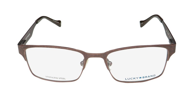 NEW LUCKY BRAND D808 GLASSES METAL & PLASTIC BROWN 47-16-130 RECTANGULAR gallery