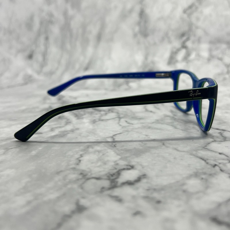 Ray-Ban RB1536 3600 Eyeglasses Black Blue Full Rim Frame 48-16-125 gallery