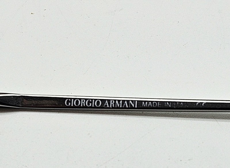Vintage Giorgio Armani Eyeglasses Frames 1144 52-19 135 Made In Italy Full Rim gallery