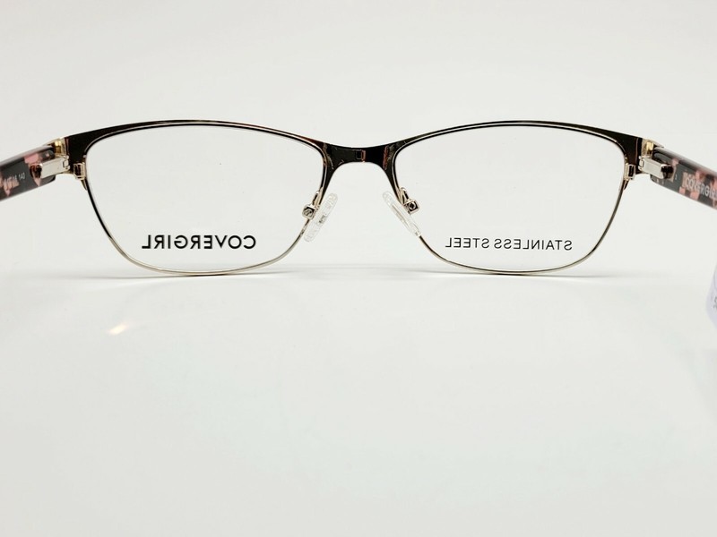 1 Unit New Covergirl CG0537-1 Bordeaux Eyeglasses Frames 54-16-140 #454 gallery