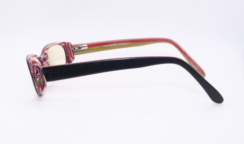 NEW TAKUMI T9886 90 BLACK MULTICOLOR AUTHENTIC DESIGNER FRAMES EYEGLASSES 51-15 gallery