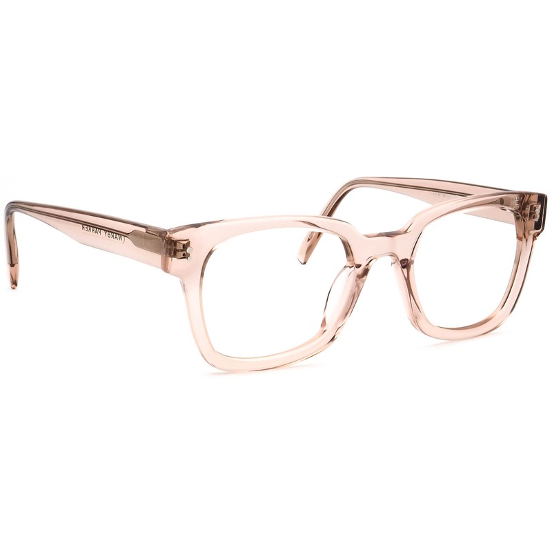 Warby Parker Eyeglasses Drew W 668 Rose Water Square Frame 50[]20 145