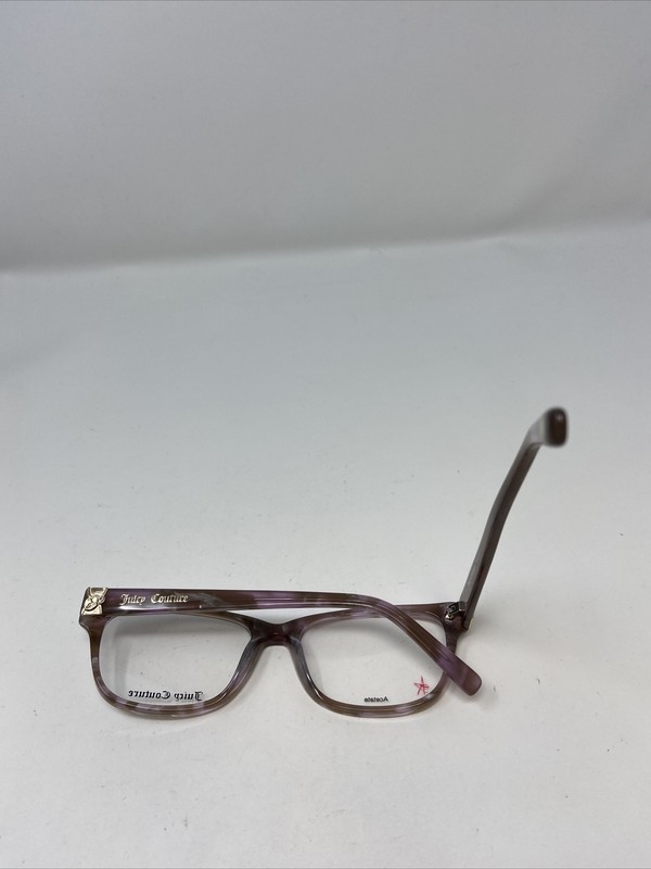 Juicy Couture Eyeglasses Frames JU154 01R4 52-16-135 Beige/Purple Full Rim ZW28 gallery