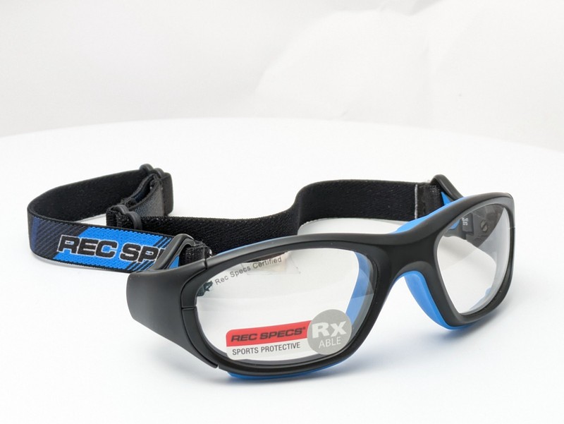 Rec Specs ASTM F803 RS-41 273 Black Blue Unisex Kids Eyeglasses Frames 18/05